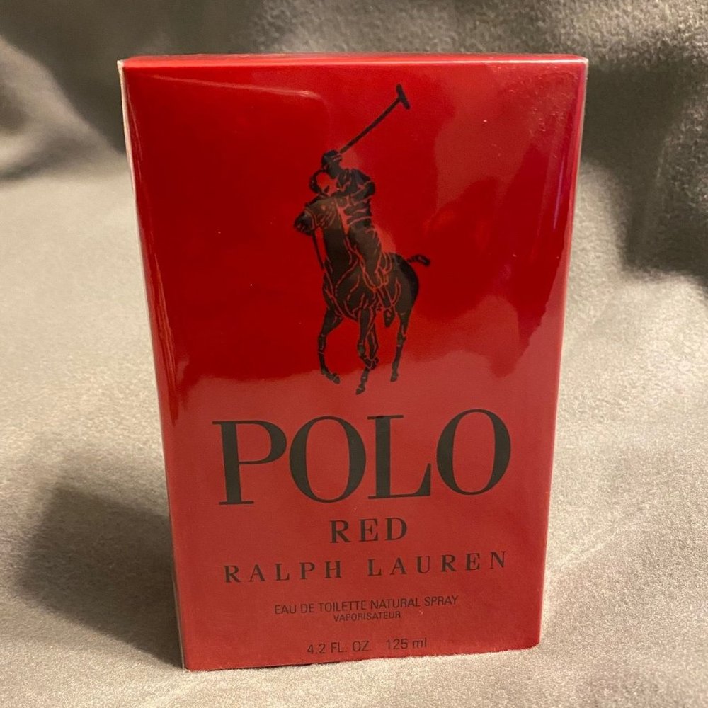 Polo Red Men's Cologne 4.2 fl. oz. New Unopened